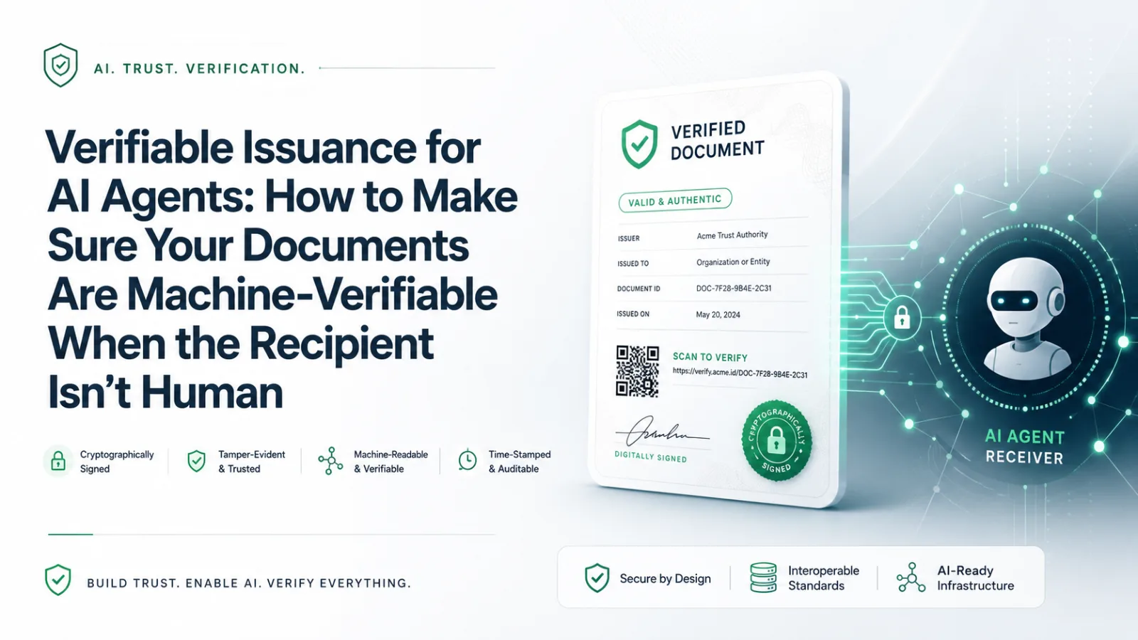 AI-powered document verification system