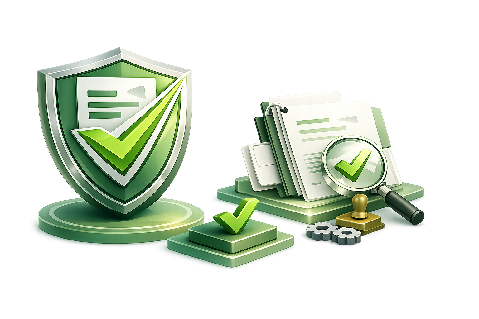 VerifyDocs workspace illustration